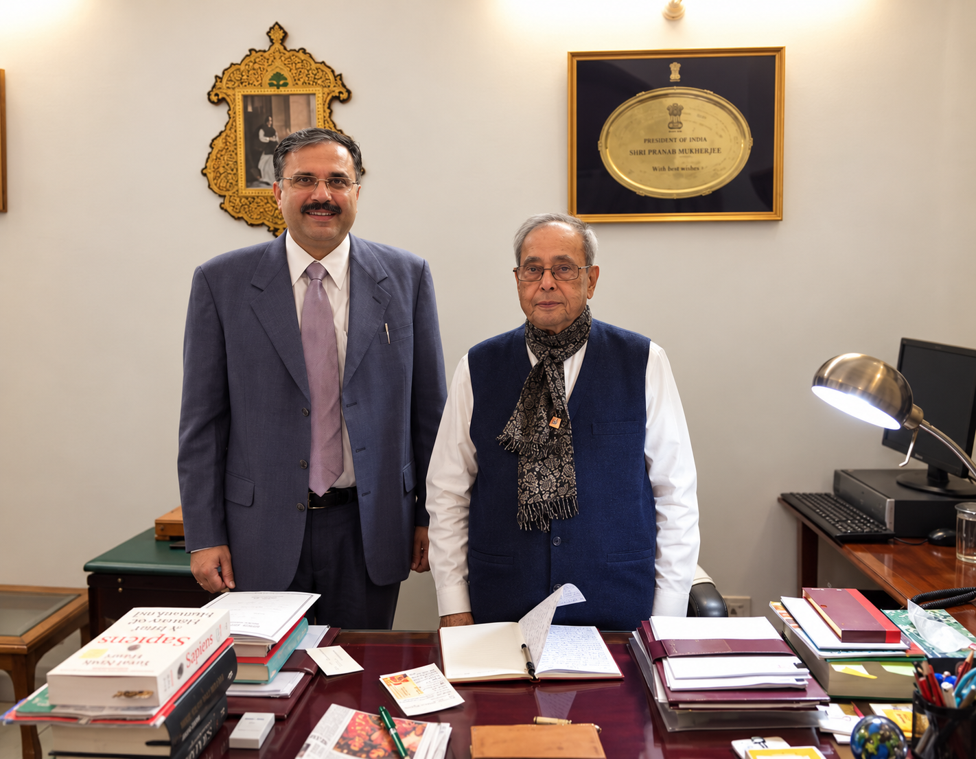 Dr. R. K. Thukral at his office